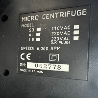 USA Scientific Micro Centrifuge image 0